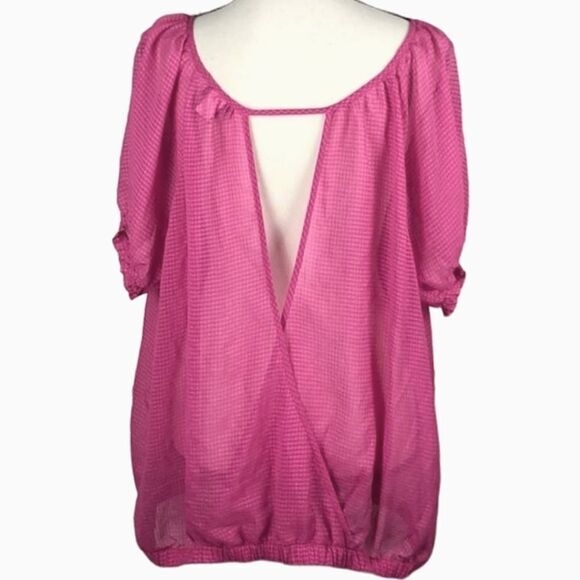 NWOT Torrid Sheer Top Sz1 - Picture 2 of 3